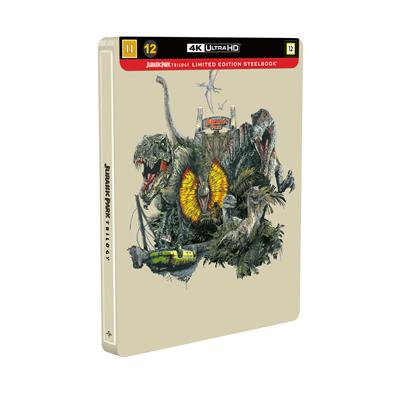 Jurassic Park Trilogy steelbook [4K ULTRA HD]