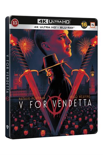 V for Vendetta (2005) steelbook [4K ULTRA HD]