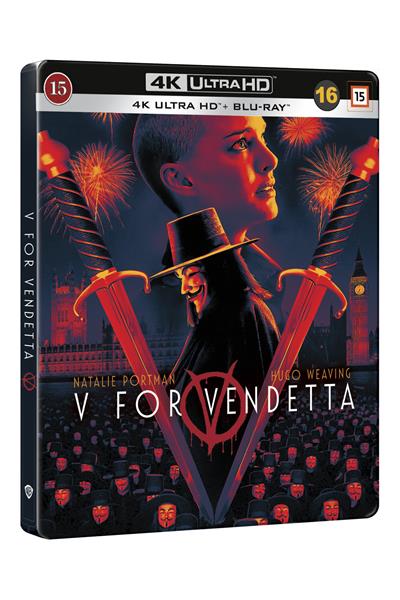 V for Vendetta (2005) steelbook [4K ULTRA HD]