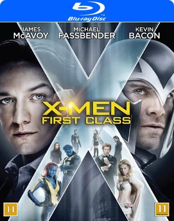 X-MEN - FIRST CLASS - NORDISK COVER [BLU-RAY]