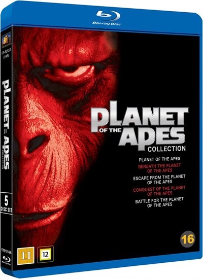 PLANET OF THE APES - BOX-SET (1968-1973) 5-BD BOX [BLU-RAY-5]