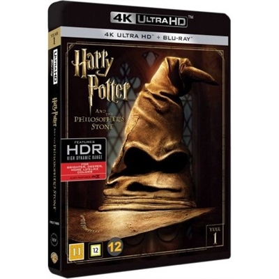 HARRY POTTER 1 - DE VISES STEN - 4K ULTRA HD [4K ULTRA HD]