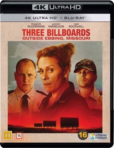 THREE BILLBOARDS OUTSIDE EBBING, MISSOURI - 4K ULTRA HD [4K ULTRA HD]