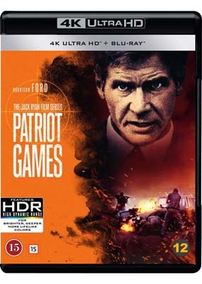 PATRIOT GAMES - 4K ULTRA HD [BLU-RAY 4K]