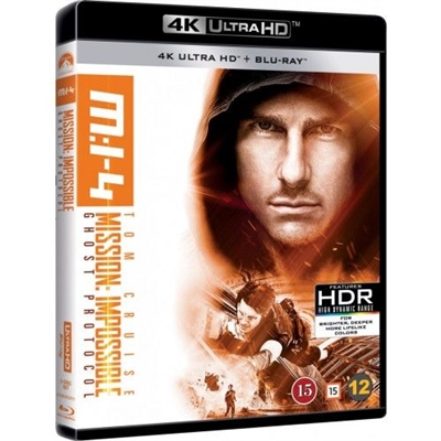 MISSION: IMPOSSIBLE 4 (GHOST PROTOCOL) - 4K ULTRA HD [4K ULTRA HD]