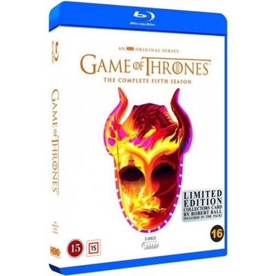 GAME OF THRONES - SEASON 5 - ROBERT BALL LIMITED EDITION [BLU-RAY]