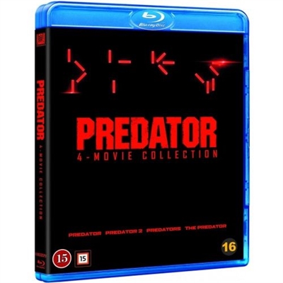 PREDATOR 1-4 -  [BLU-RAY-4]