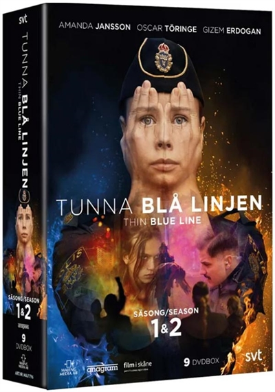 Den tynde blå linje - sæson 1+2 [DVD]