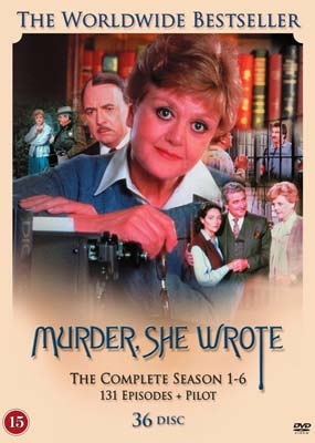 MURDER, SHE WROTE - THE COMPLETE SEASON 1-6 (SEASON 5-6 UDEN DANSKE TEKSTER) (36-DVD) [DVD]