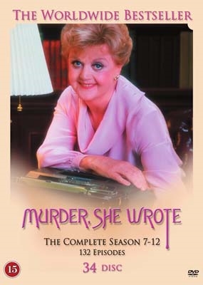 MURDER, SHE WROTE - THE COMPLETE SEASON 7-12 (UDEN DANSKE TEKSTER) (34-DVD) [DVD]