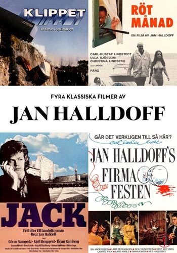 Klippet (1982) + Jack (1977) + Firmafesten (1972) + Rötmånad (1970) [DVD IMPORT - UDEN DK TEKST]