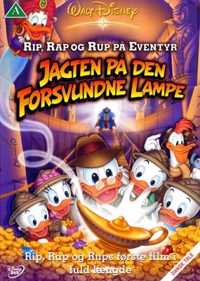 Rip, Rap og Rup på eventyr - Jagten på den forsvundne lampe [DVD]