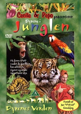 CECILE & PEPO (-) - DYRENE I JUNGLEN [DVD]