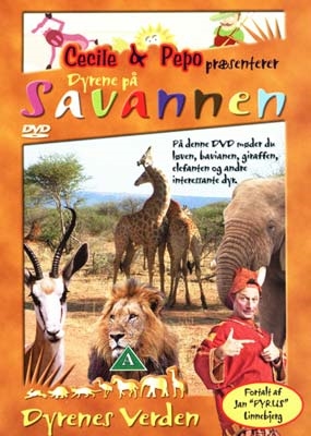 CECILE & PEPO (-) - DYRENE PÅ SAVANNEN [DVD]