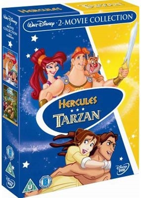 Herkules (1997) + Tarzan (1999) [DVD IMPORT - UDEN DK TEKST ELLER TALE]