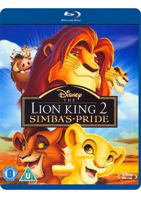 Løvernes konge 2: Simbas stolthed (1998) [BLU-RAY IMPORT - UDEN DK TEKST]