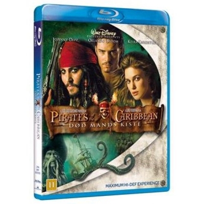 PIRATES OF THE CARIBBEAN 2 - DØD MANDS KISTE [BLU-RAY]