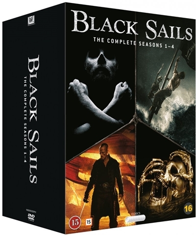 Black Sails - sæson 1-4 [DVD]