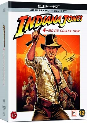 INDIANA JONES 4 MOVIE COLLECTION - 4K ULTRA HD [4K ULTRA HD]