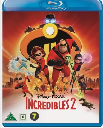 DE UTROLIGE 2 - "PIXAR" [BLU-RAY]