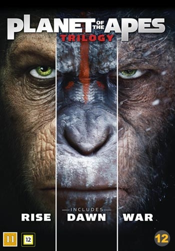 Abernes planet: Oprindelsen (2011) + Abernes planet: Revolutionen (2014) + Abernes planet: Opgøret (2017) [DVD]