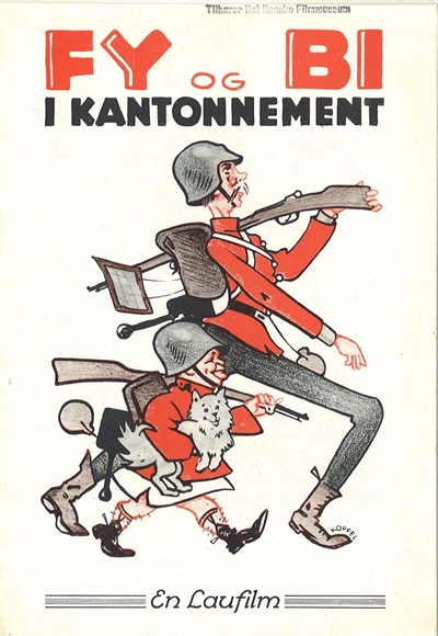 Fy og Bi i Kantonnement (1931) [DVD]